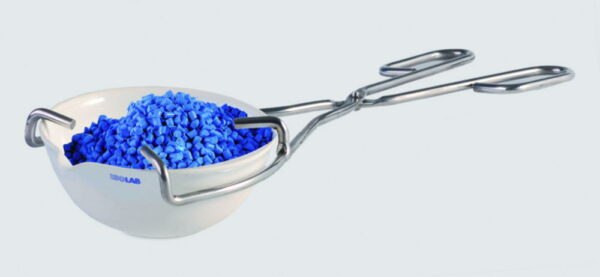 Basin tongs, chromated steel