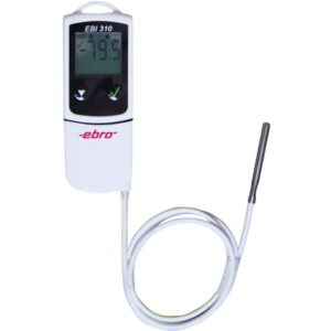 High precision PDF data logger EBI 310 TE, with external temperature sensor TPX 220