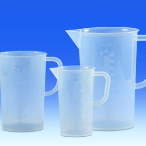 Graduated jugs, PP, moulded graduations