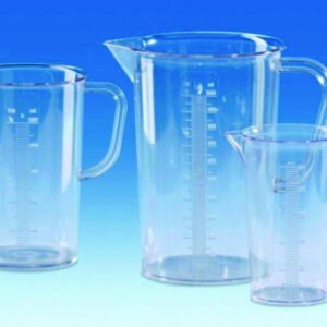 Graduated jugs, SAN, moulded graduations