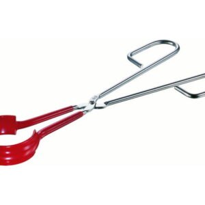 Flask tongs, stainless steel