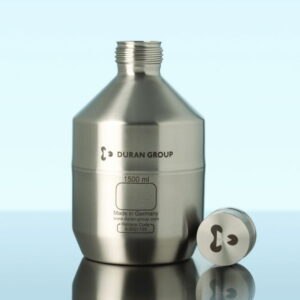 Stainless steel bottle, GL 45, without UN approval, without cap
