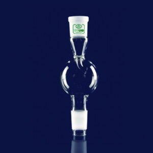 Splash head adapter, borosilicate glass 3.3, straight