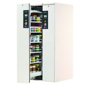 Safety Storage Cabinets V-Move 90, with interior equipment