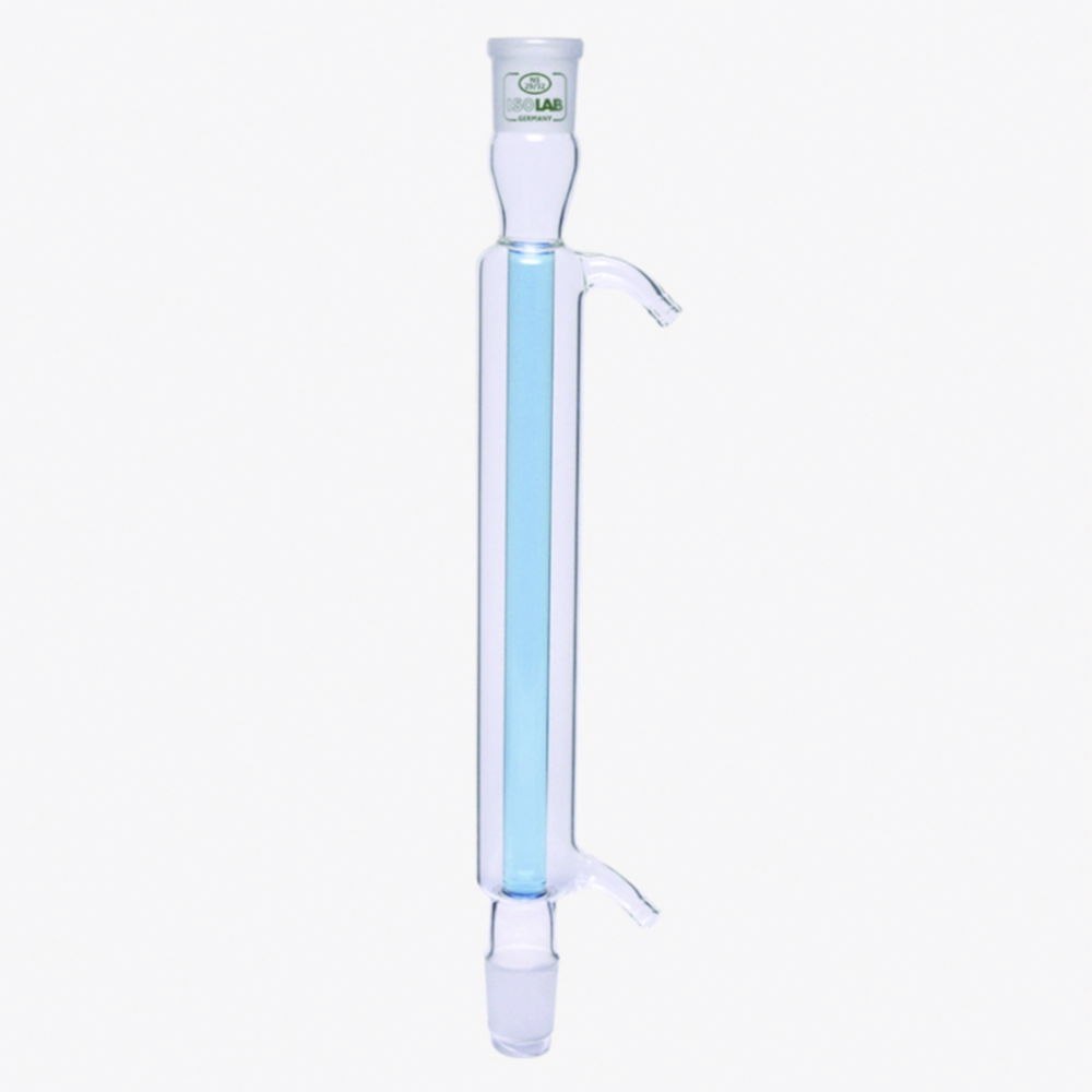 Condensers, ground glass joint, Liebig, borosilicate glass 3.3, with glass olives