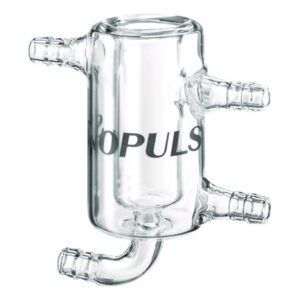 Flow-through vessels, Borosilicate glass 3.3 for Ultrasonic homogenisers SONOPULS