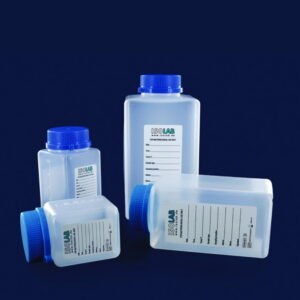 Water sample bottles, PP, without sodium thiosulfate, bulk packed, transparent