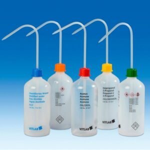 VITsafe™ Safety wash bottles, narrow neck, PP/LDPE
