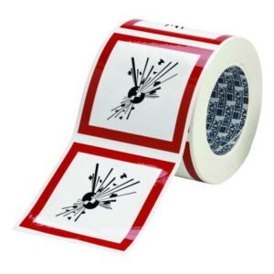 Hazard labels (GHS), roll