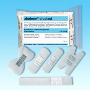 Refill sets for plaster dispensers aluderm®-aluplast