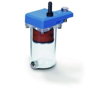 Oil mist filters for rotary vane pumps