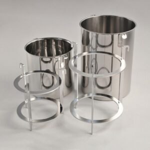 Dispersing vessels POLYTRON® GS, stainless steel, with lid and flow disturber