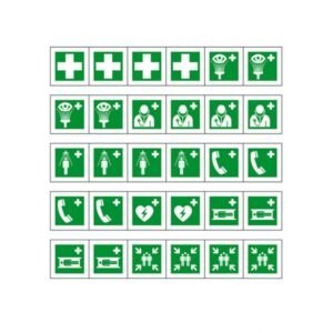 Emergency labels, Minisymbol