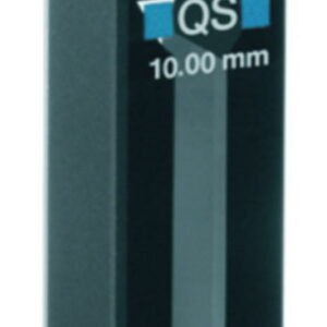 Cells for absorption measurement, UV-range, black side walls and base