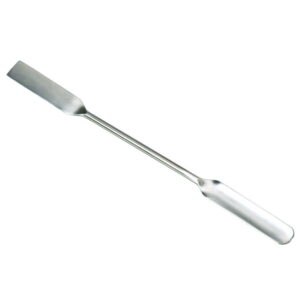 Powder spatula, stainless steel
