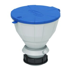 Safety funnel for Arnold vial disposer