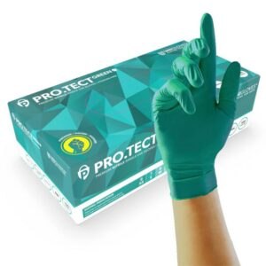 Nitrile Gloves PRO.TECT Green HD