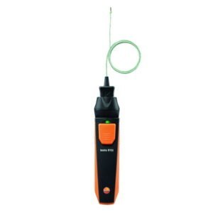 Digital thermometer testo 915i, with flexible temperature probe