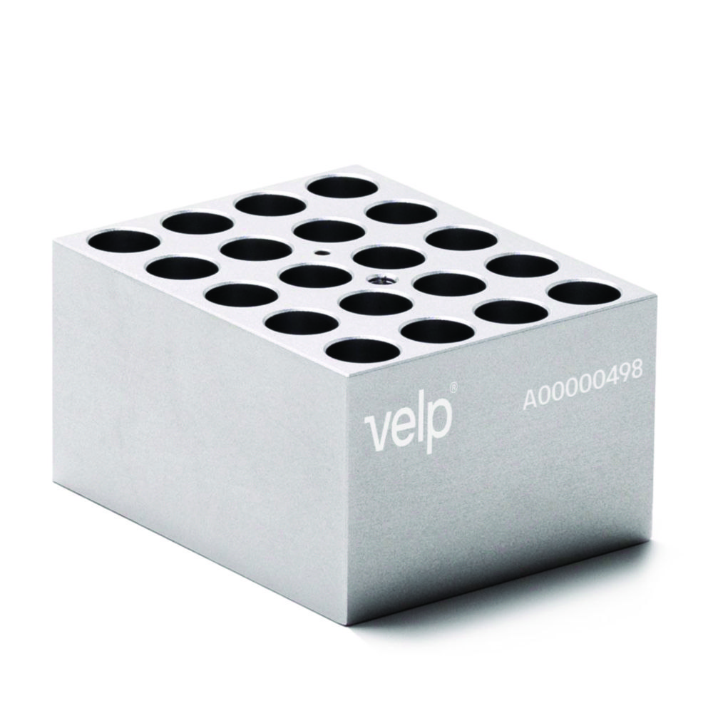 Blocks for test tubes for dry block heater ECODRYBlock