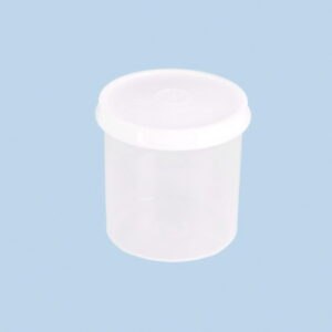 Jars with screw cap, PP