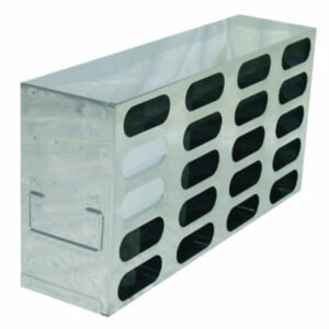 Racks for upright freezers, stainless steel, for boxes with 130 mm height