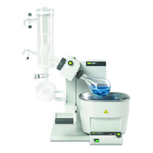 Rotary evaporator Rotavapor® R-300, with heating bath B-305 and cold trap
