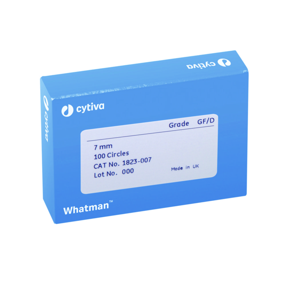 Glass microfibre filters, grade GF/D