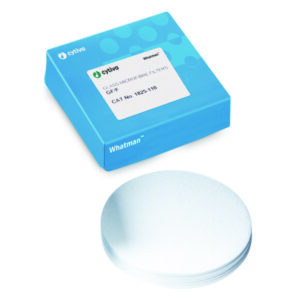 Glass microfibre filters, grade GF/F, round filters