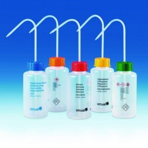 VITsafe™ safety wash bottles, wide-mouth, PP/LDPE