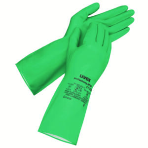 Chemical Protection Glove uvex profastrong NF33, Nitrile