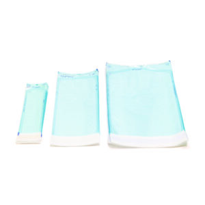 Sterilisation bags, self-adhesive