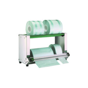 Roll holder, 2 levels with cutting system