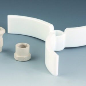 Additional stirrer blades for stirrer shafts, PTFE, Impeller three-bladed
