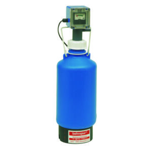 Dual cartridge for unpressurised deioniser behropur®