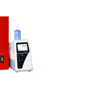 Titration module for connection with water vapour distillers S 5