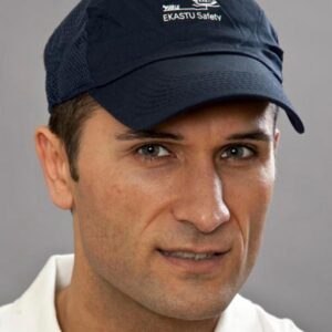 Hair net with shield