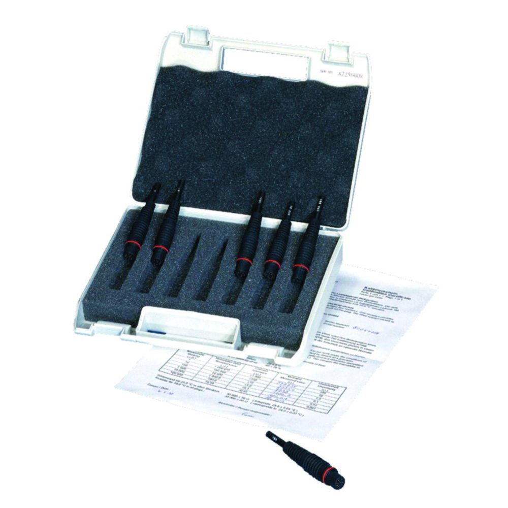 Precision resistor set for conductivity measurements