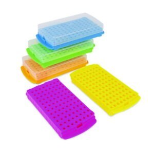 Microtube racks, PP, 96-Well